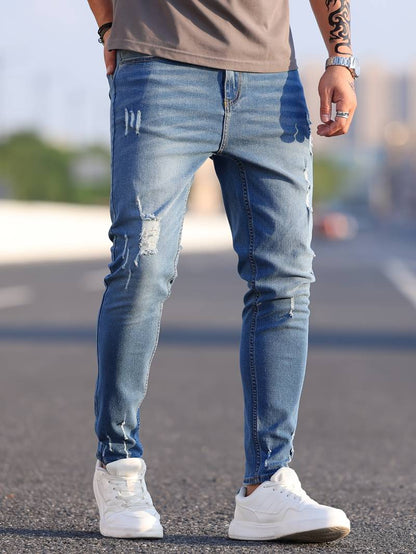 RIVER JEANS | Męskie Slim Fit Jeansy