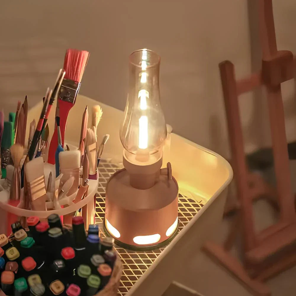 Ładowana Lampa LED w Stylu Vintage - LumaLantern