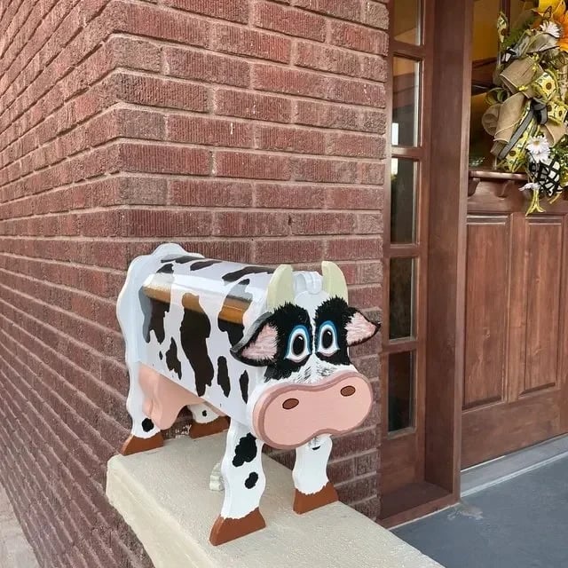 Skrzynka Pocztowa Sculptura z Motywem Zwierząt - Ręcznie Wykonana, Szczegółowa i Odporna na Korozję