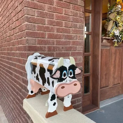 Skrzynka Pocztowa Sculptura z Motywem Zwierząt - Ręcznie Wykonana, Szczegółowa i Odporna na Korozję