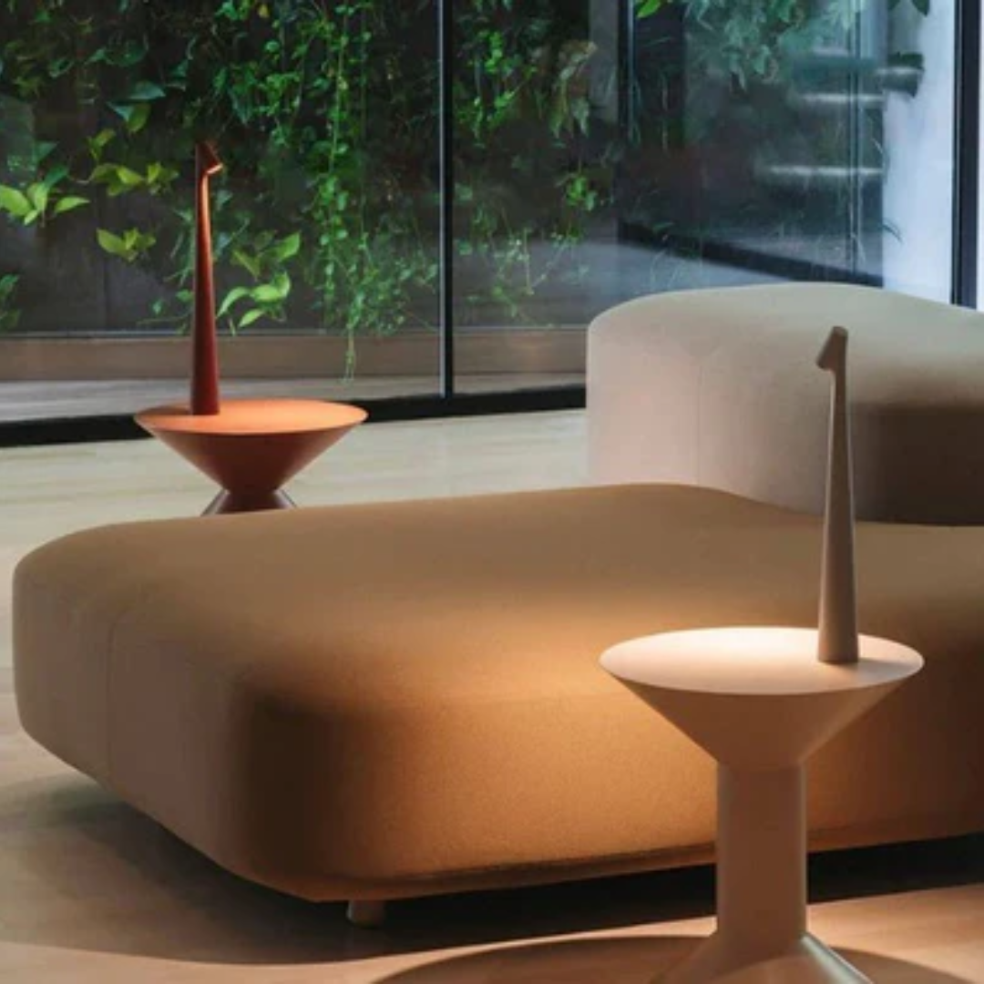 Bezprzewodowa Lampa Stołowa LED w Stylu Skandynawskim - Minimalistyczny Design