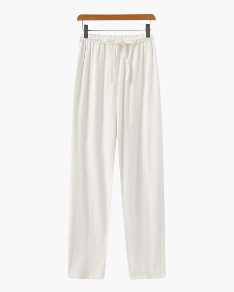 Marrakech - Slim Fit Linen Pants