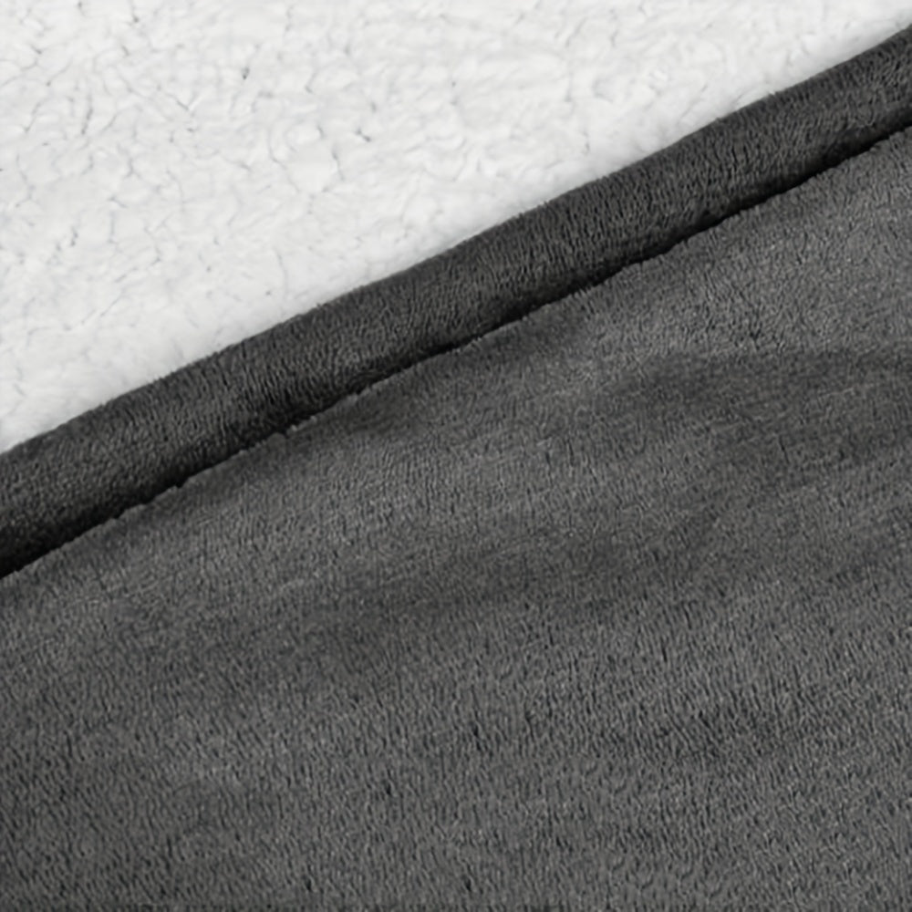 Uniwersalny Sweter-Koc z Praktyczną Kieszenią Kangurką