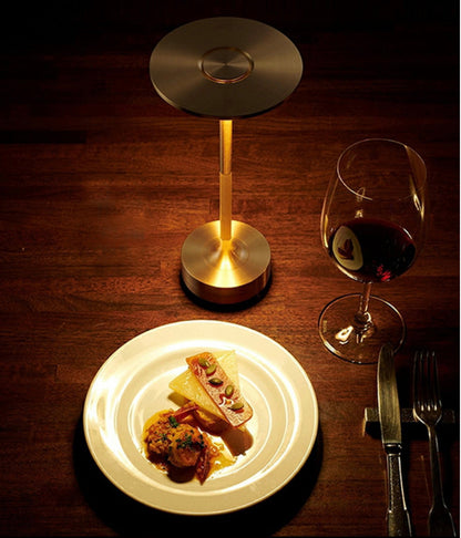 ClarityGlow Luksusowa Edycja | Bezprzewodowa Lampa LED do Stołu