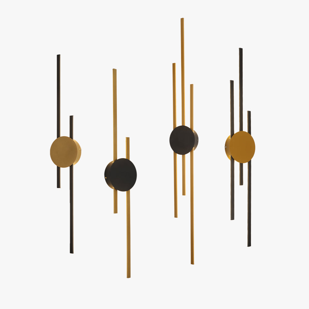 Nowoczesna LED-owa lampa ścienna przemysłowa - LumoGlow