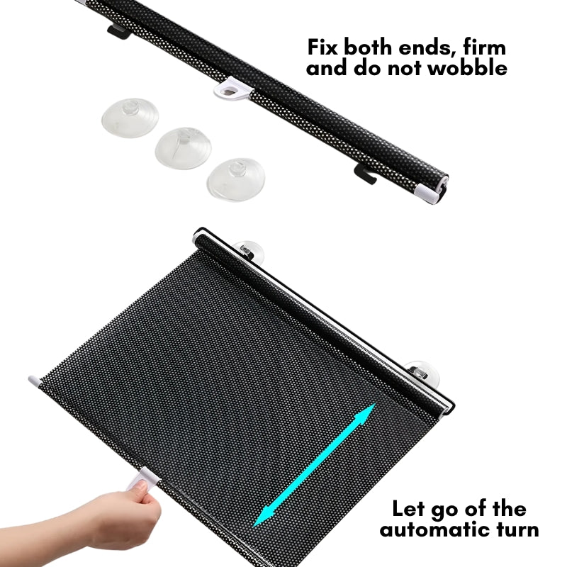 Zasłona przeciwsłoneczna z przyssawkami – natychmiastowa ochrona przed słońcem i zapewnienie prywatności