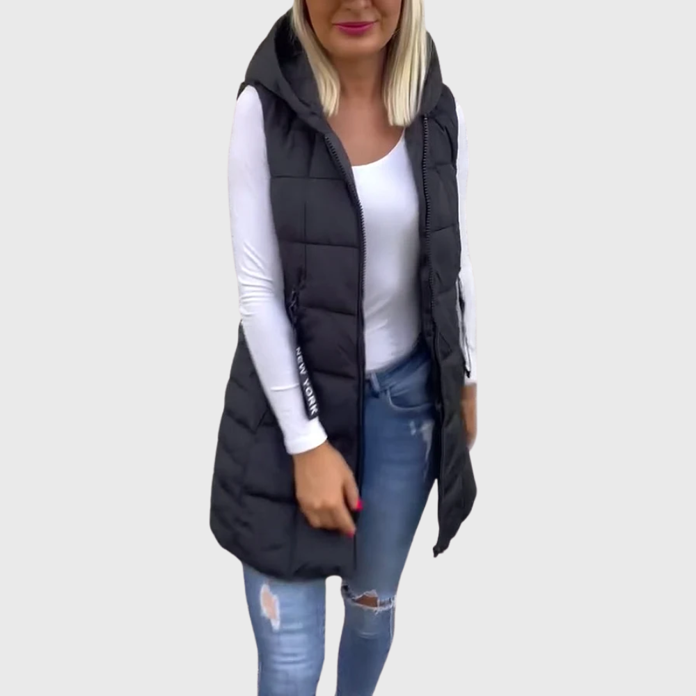 Alba | Women's Insulated Sleeveless Winter Jacket