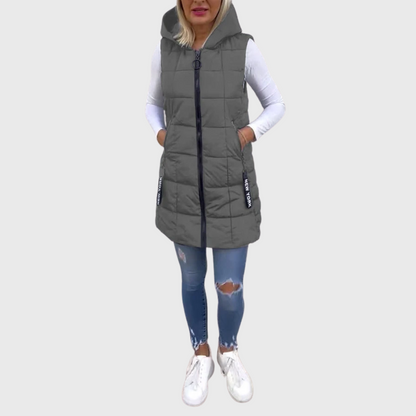 Alba | Women's Insulated Sleeveless Winter Jacket