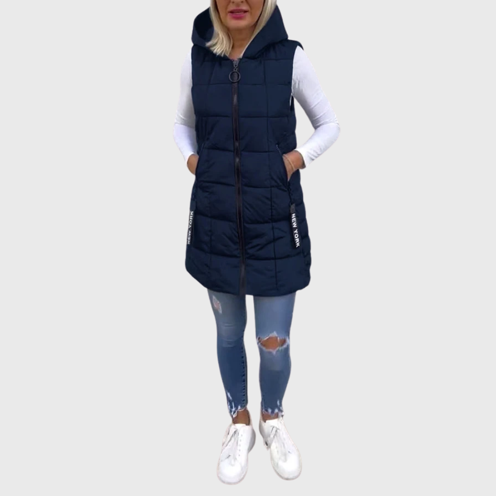 Alba | Women's Insulated Sleeveless Winter Jacket