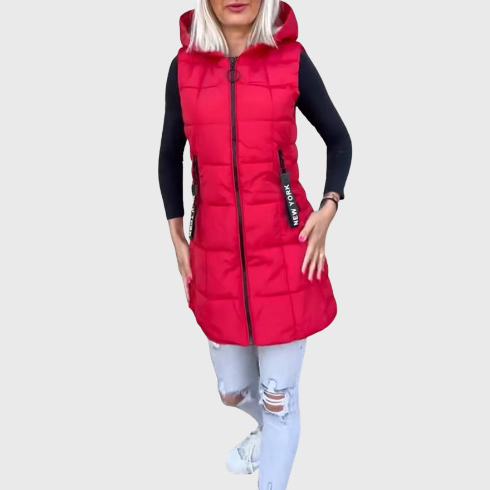Alba | Women's Insulated Sleeveless Winter Jacket