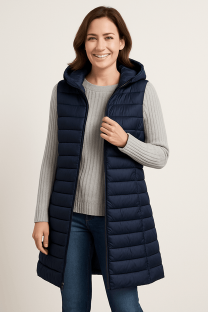 Emalie | Women's Quilted Winter Jacket with Hood