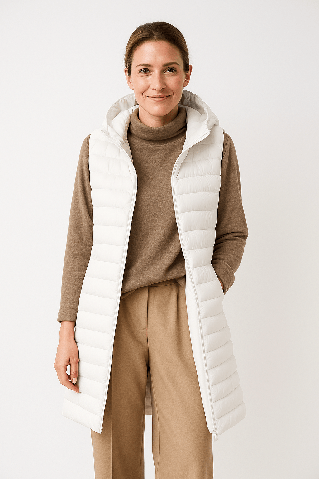 Emalie | Women's Quilted Winter Jacket with Hood