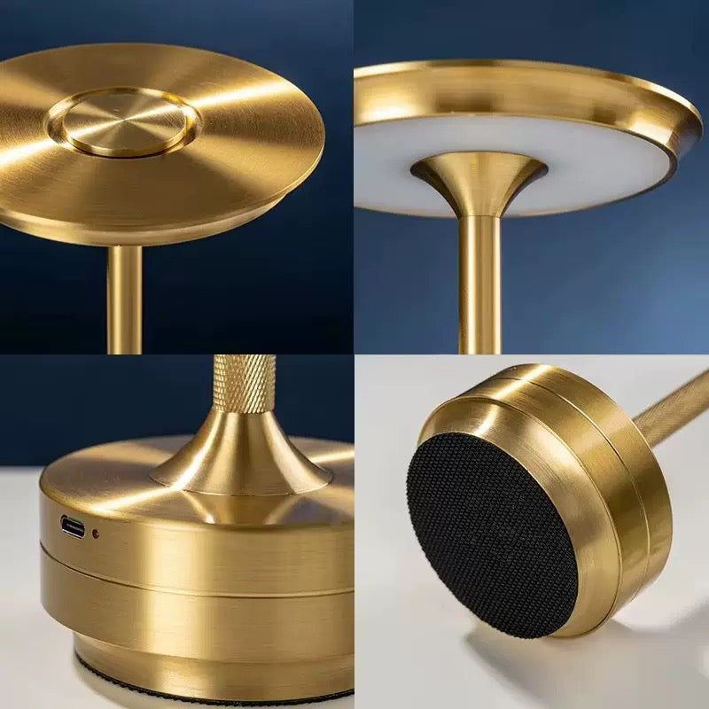 ClarityGlow Luksusowa Edycja | Bezprzewodowa Lampa LED do Stołu