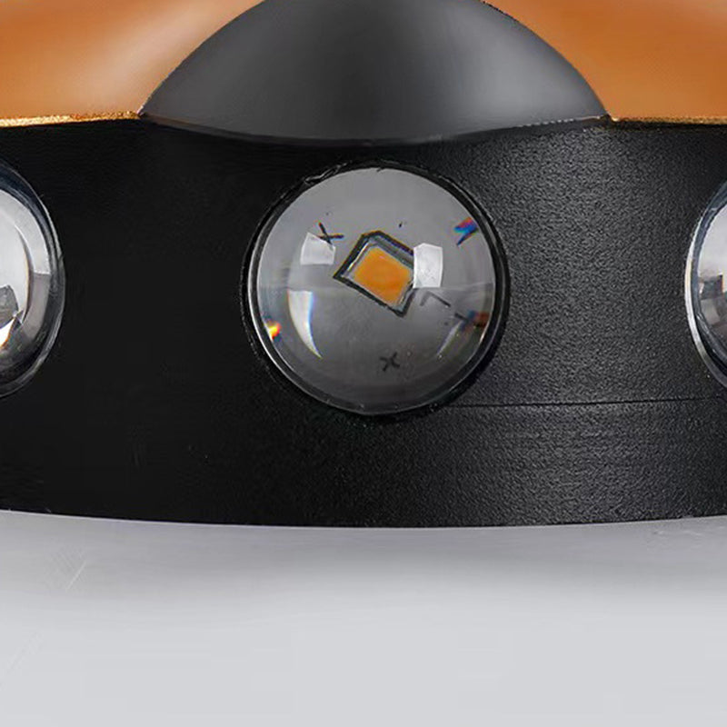 FloraGlow - Eleganckie i Efektywne Oświetlenie Zewnętrzne - Wodoodporna Lampa Ścienna w Formie Kwiatu