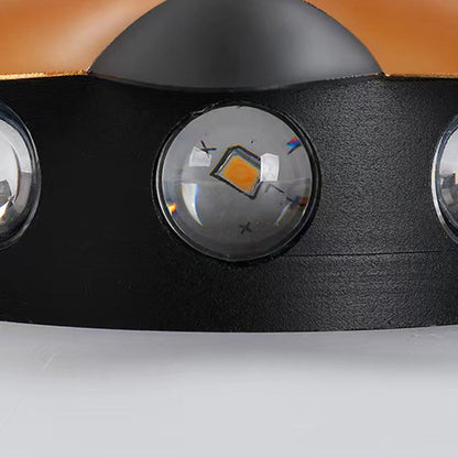 FloraGlow - Eleganckie i Efektywne Oświetlenie Zewnętrzne - Wodoodporna Lampa Ścienna w Formie Kwiatu