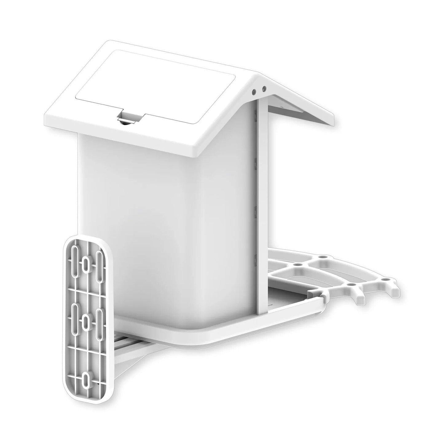 BirdWatch Zaawansowany Karmnik - Identyfikacja Ponad 16.000 Gatunków Ptaków - Zasilany Energą Słoneczną