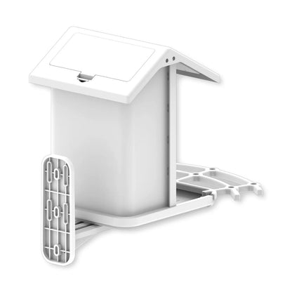 BirdWatch Zaawansowany Karmnik - Identyfikacja Ponad 16.000 Gatunków Ptaków - Zasilany Energą Słoneczną