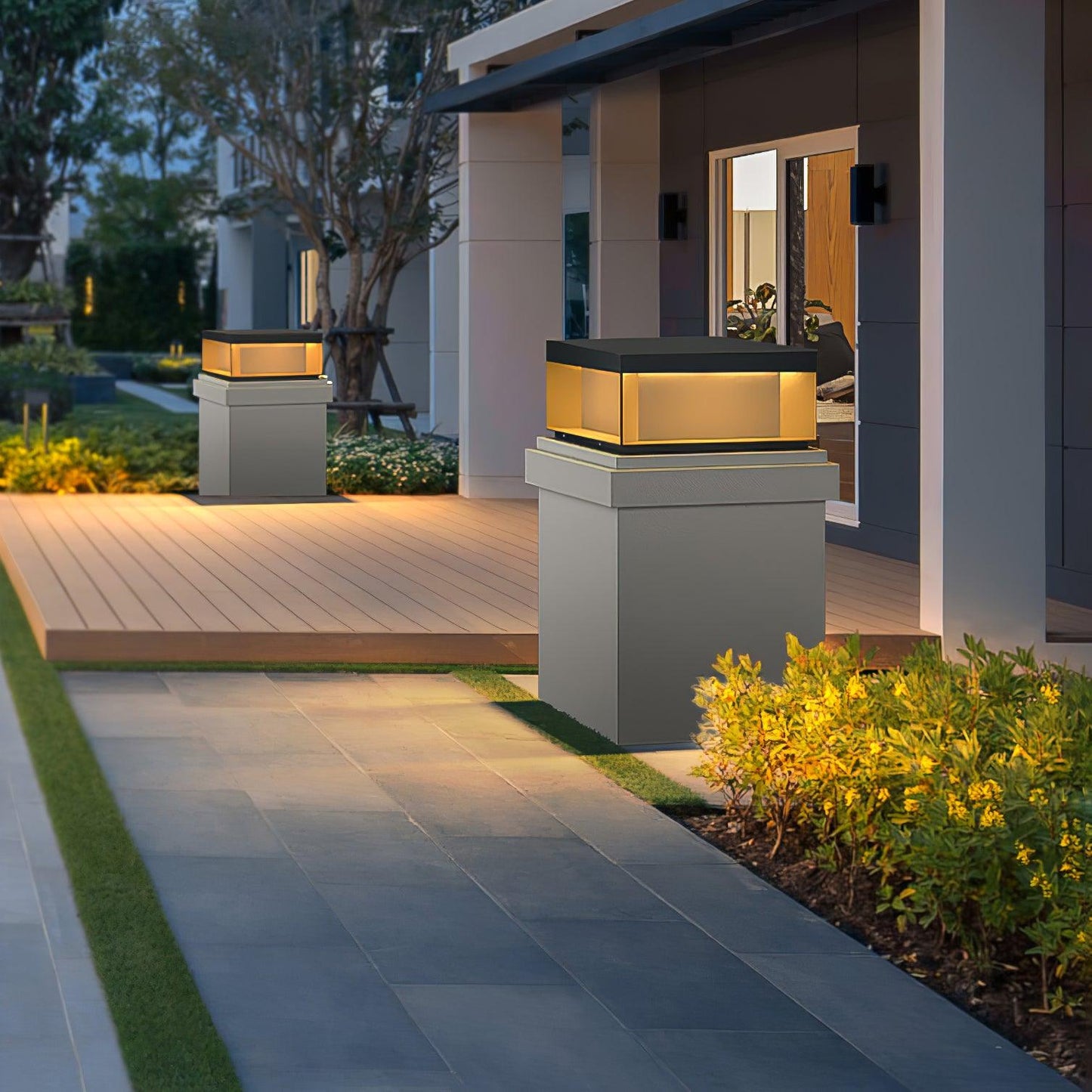 EverLume - Elegancka Lampa Słoneczna do Ogrodu - Matowa Osłona Akrylowa i Wytrzymała Konstrukcja