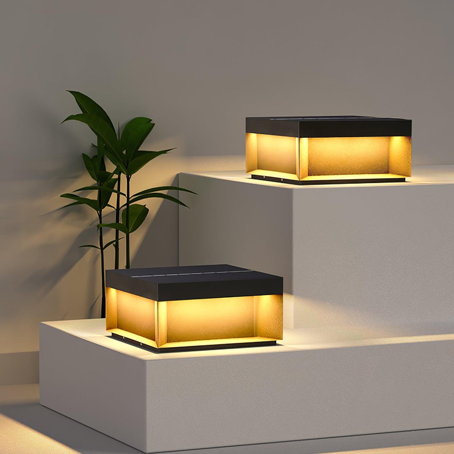 EverLume - Elegancka Lampa Słoneczna do Ogrodu - Matowa Osłona Akrylowa i Wytrzymała Konstrukcja