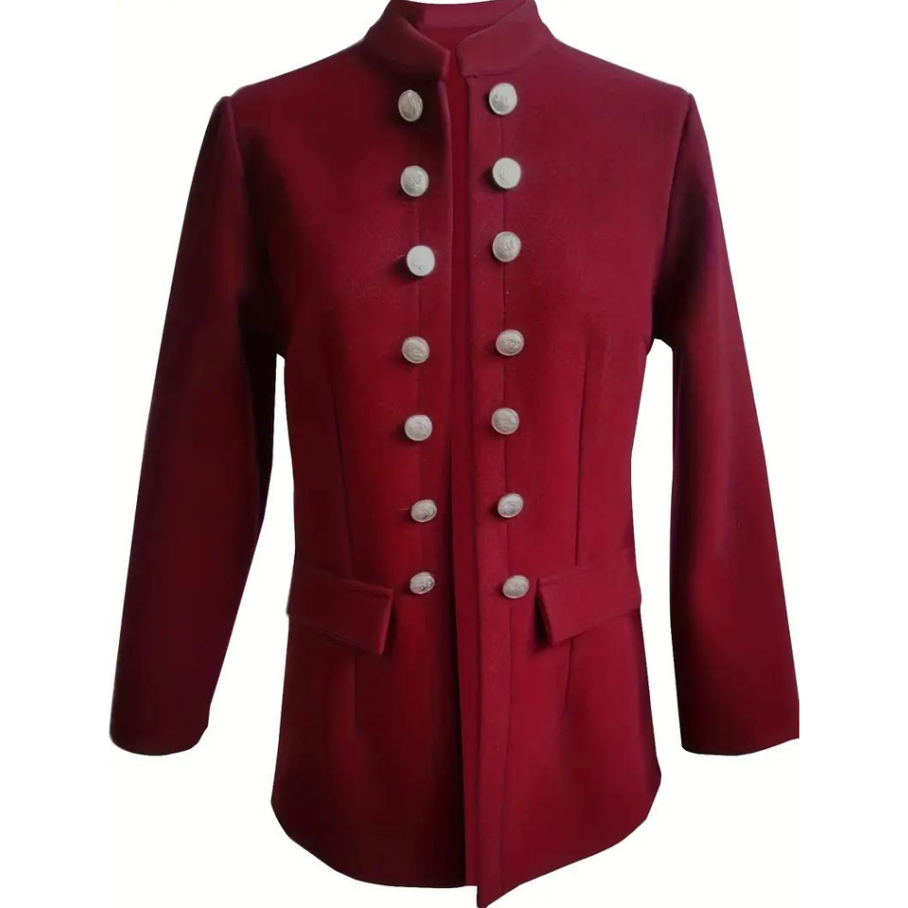 BELINA - Elegancka Damska Marynarka z Guzikami