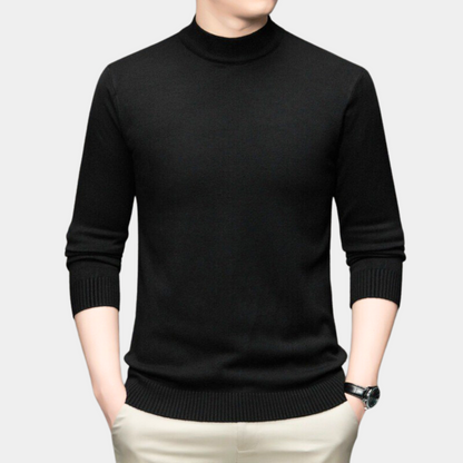 TERENCE - Casual Sweater with High Collar