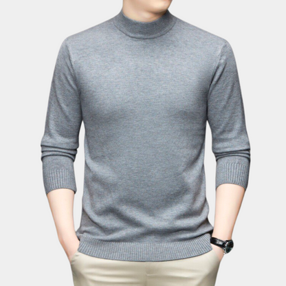 TERENCE - Casual Sweater with High Collar