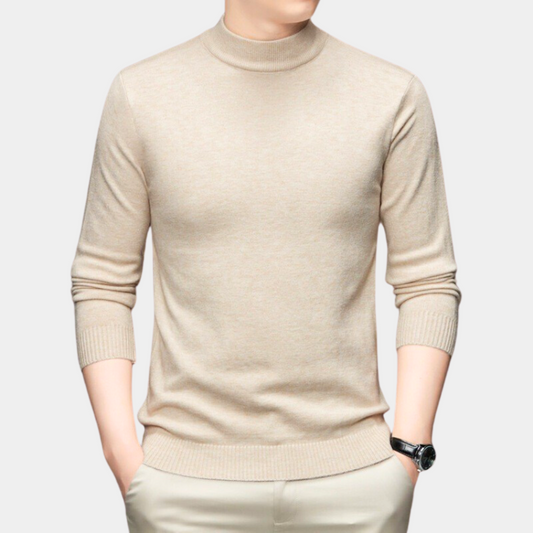 TERENCE - Casual Sweater with High Collar
