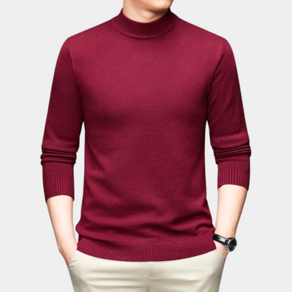 TERENCE - Casual Sweater with High Collar