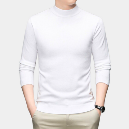 TERENCE - Casual Sweater with High Collar