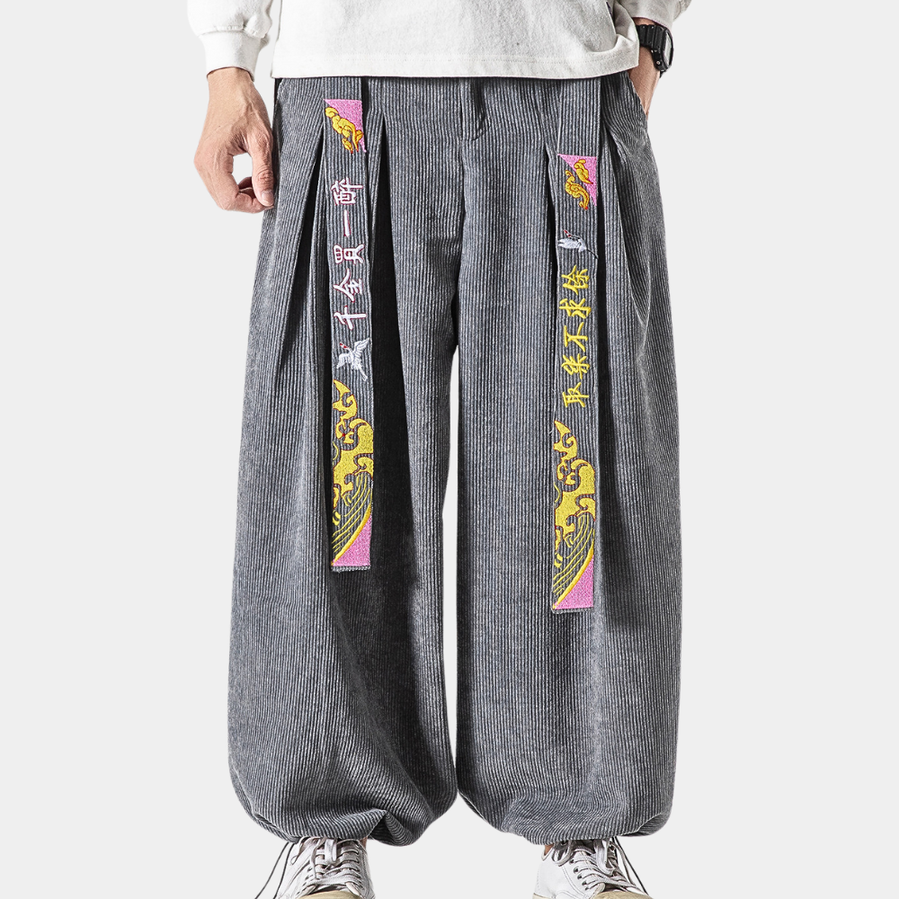 MATHIS | Eleganckie męskie spodnie w paski