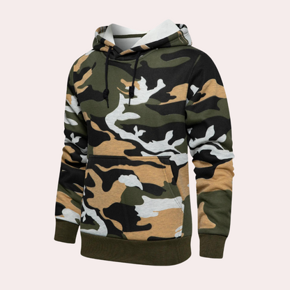 CAMO - Męska Hoodie z Kapturem