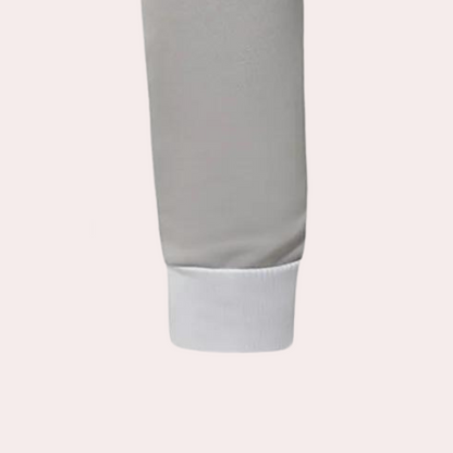 DANIEL | Męski kolorblockowy sweter z kapturem