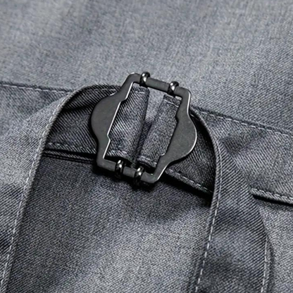 TIBOR | Stylowy męski sweter z asymetrycznym zapięciem