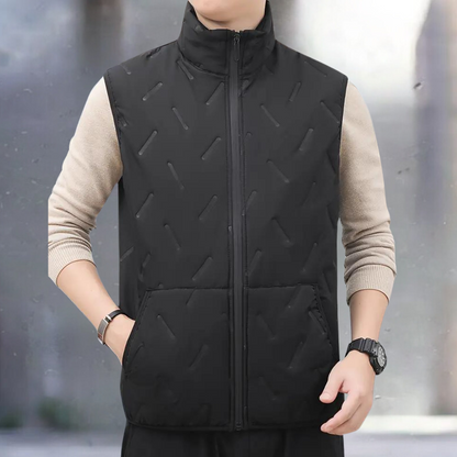 LOUKAS | Męska luźna kamizelka bez rękawów