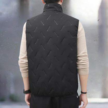 LOUKAS | Męska luźna kamizelka bez rękawów