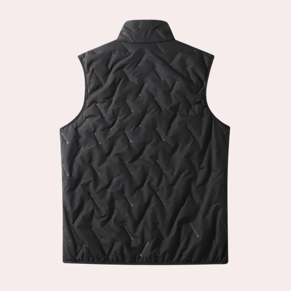 LOUKAS | Męska luźna kamizelka bez rękawów