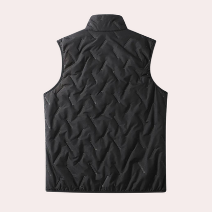 LOUKAS | Męska luźna kamizelka bez rękawów