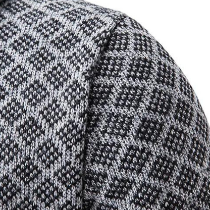 LEIF | Elegancki męski sweter z kapturem