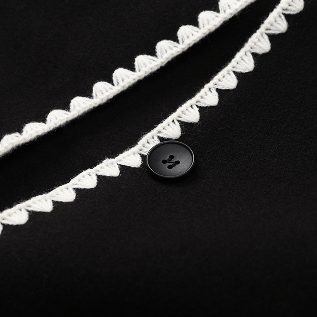 LATRICE - Stylowy Płaszcz z Szalem