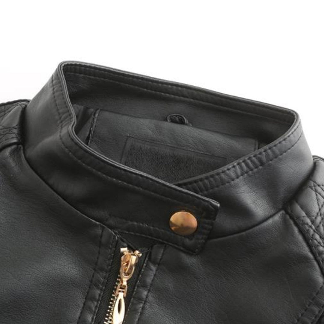 ELSA | Stylowa Skórzana Kurtka Damska