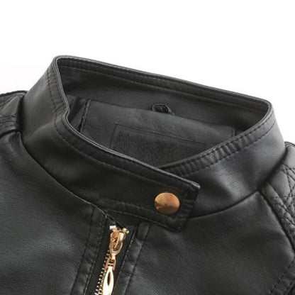 ELSA | Stylowa Skórzana Kurtka Damska