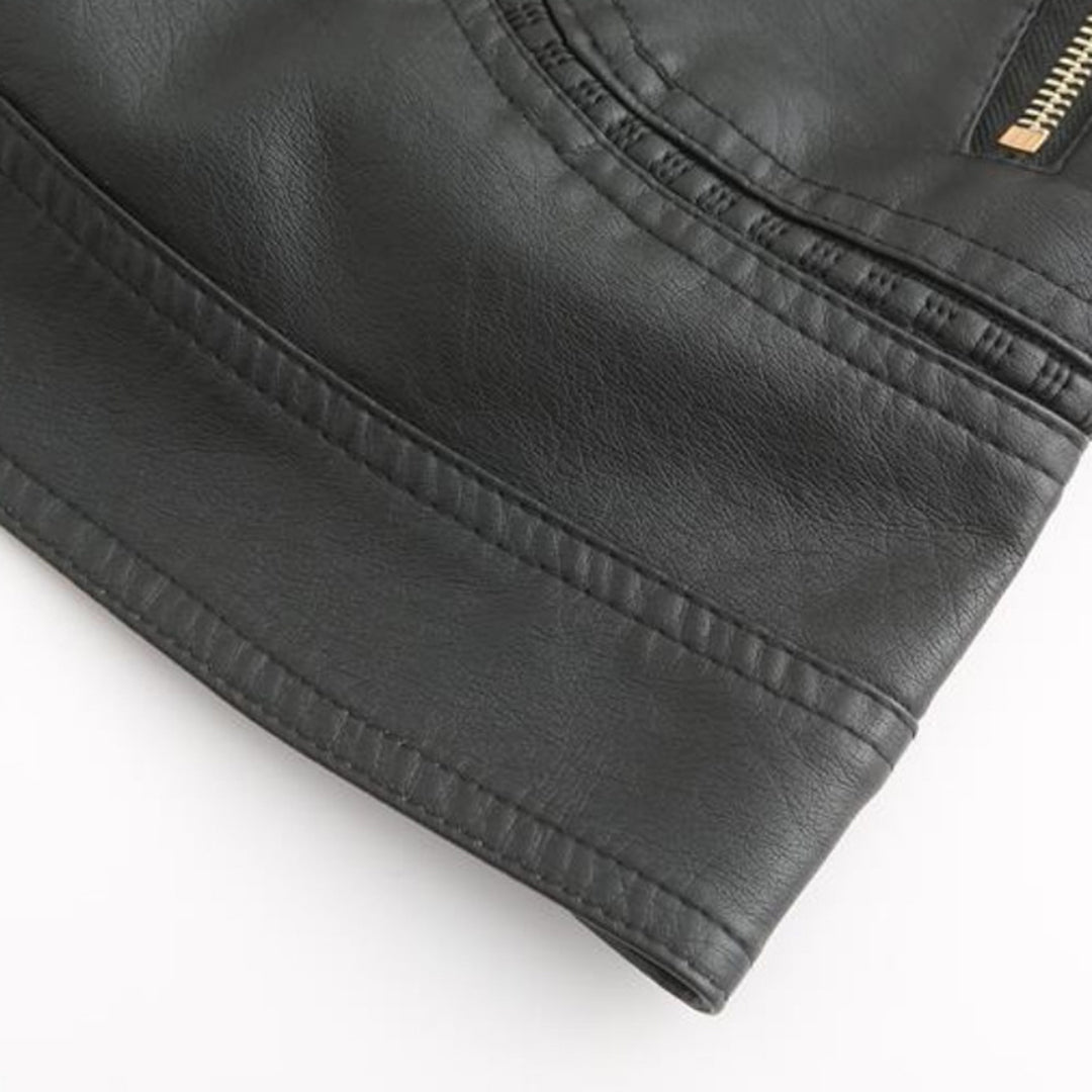 ELSA | Stylowa Skórzana Kurtka Damska