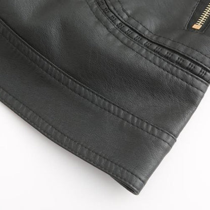 ELSA | Stylowa Skórzana Kurtka Damska