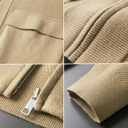 Colin - Męska Kamizelka z Dzianiny