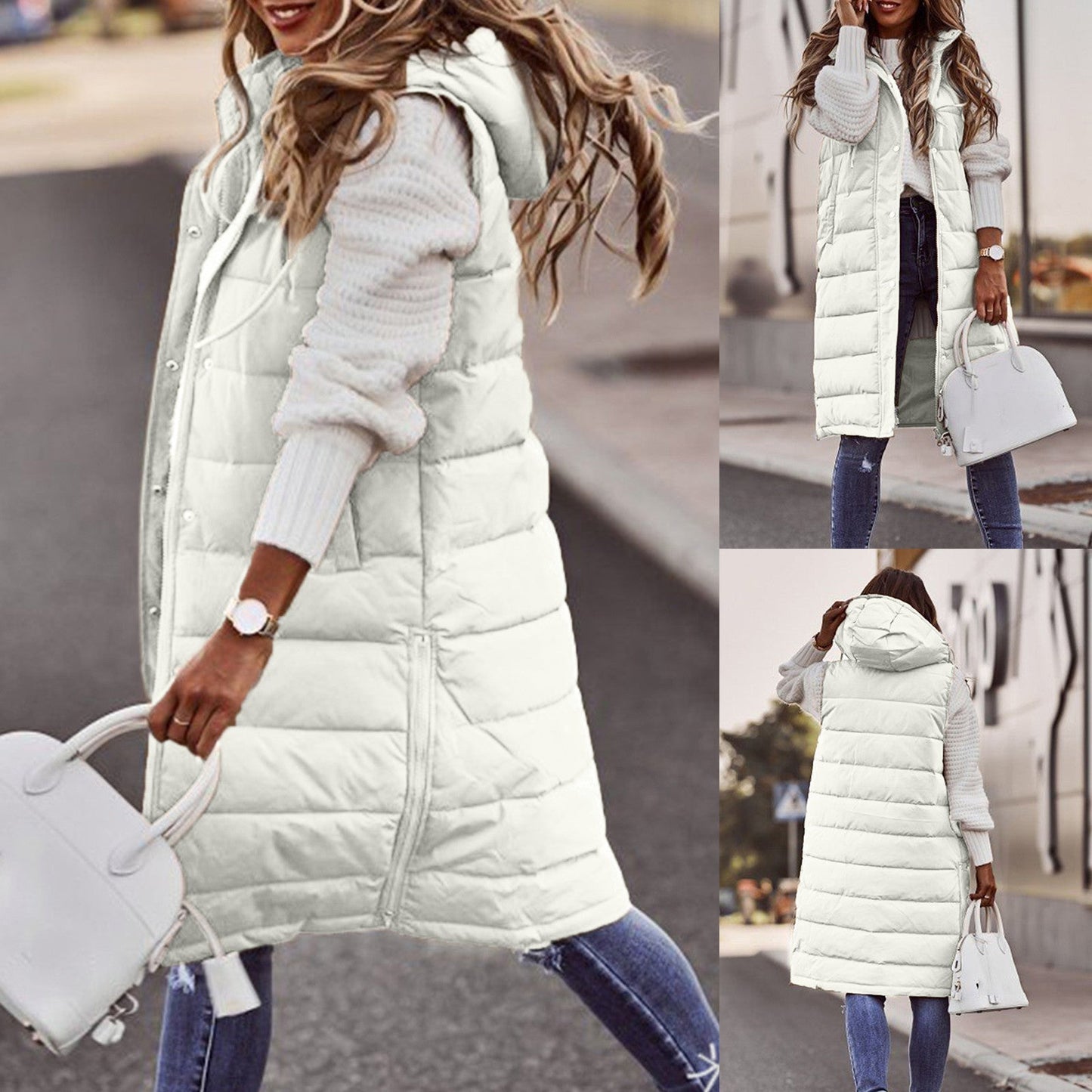 W&W - Long Puffer Vest