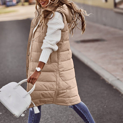 W&W - Long Puffer Vest