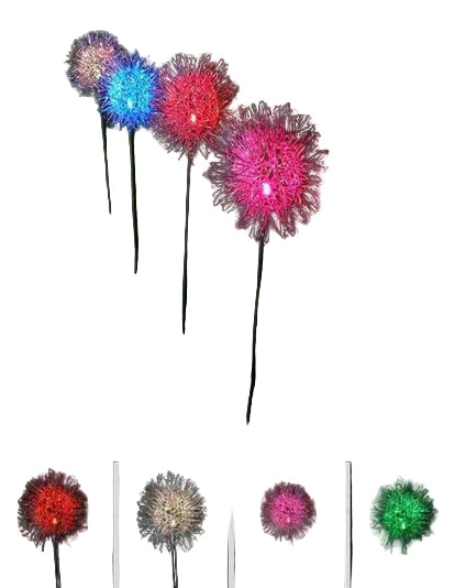 Solarna Lampa Ogrodowa w Kształcie Mniszka Lekarskiego - Wodoodporna