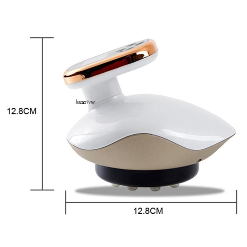 Elektromasażer do Ciała z Funkcją Wakuum - LCD do Redukcji Cellulitu i Ulgę dla Mięśni