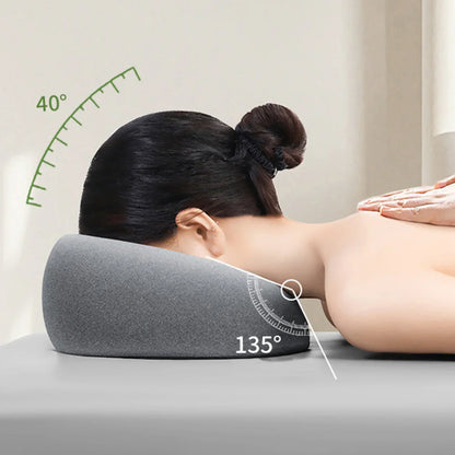 ContourRest - Ergonomic Memory Foam Pillow for Ultimate Comfort in Beauty Salons