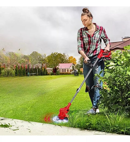 3 w 1 Kosiarka i Podkaszarka - Bezprzewodowa, Uniwersalna z Wymiennymi Głowicami